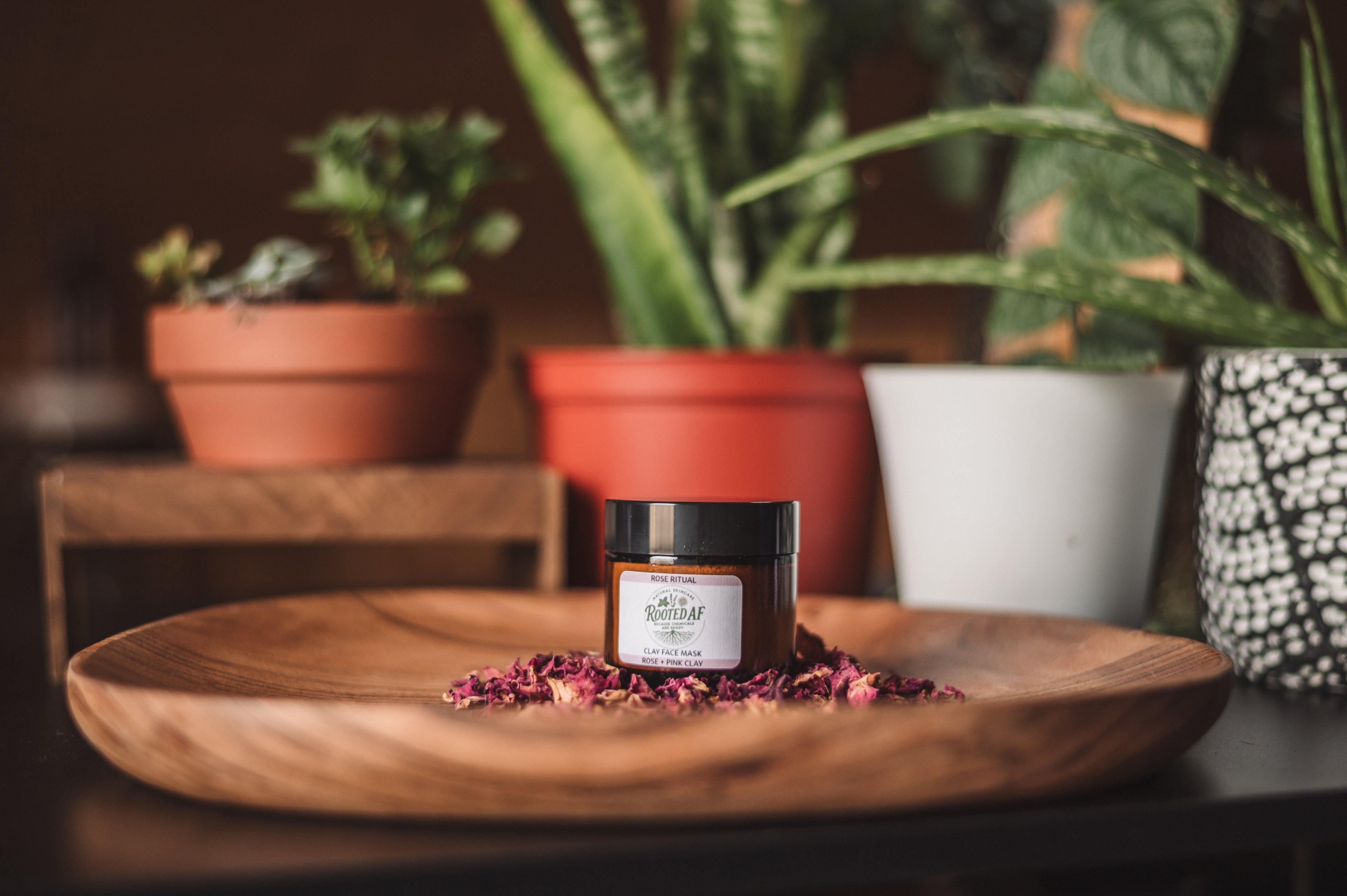 Rose Ritual- Rose + Pink Clay Face Mask