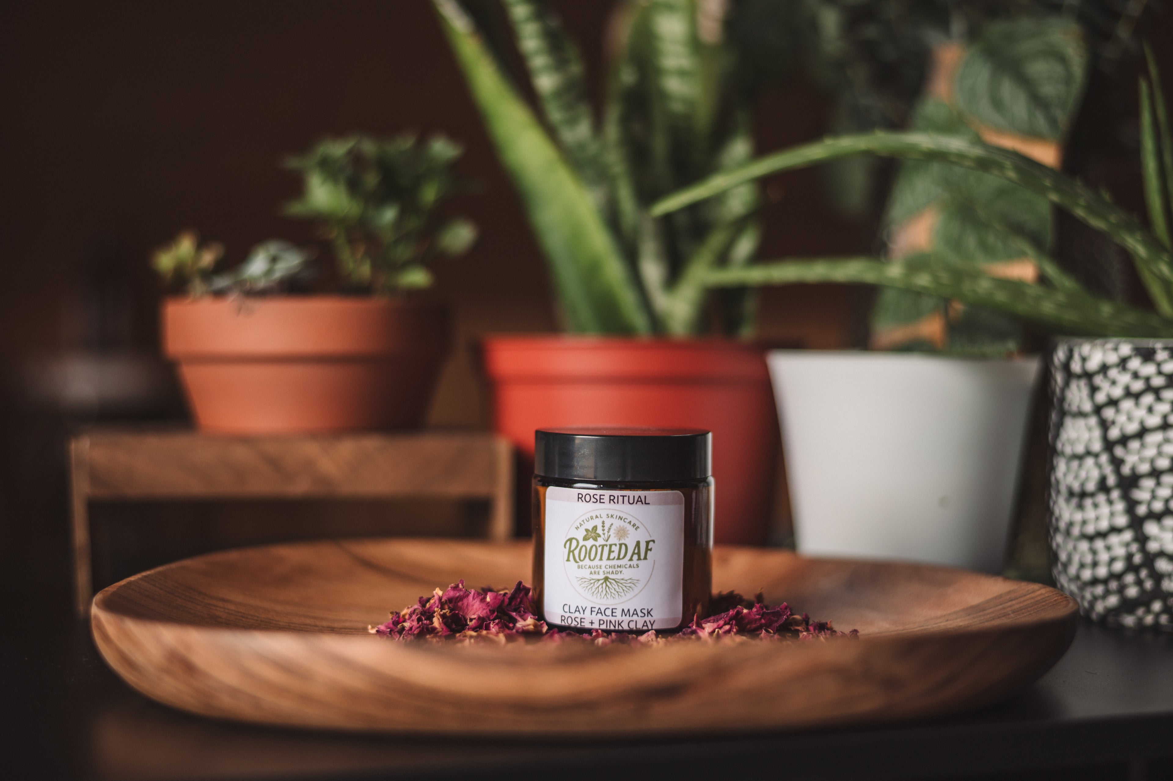 Rose Ritual- Rose + Pink Clay Face Mask