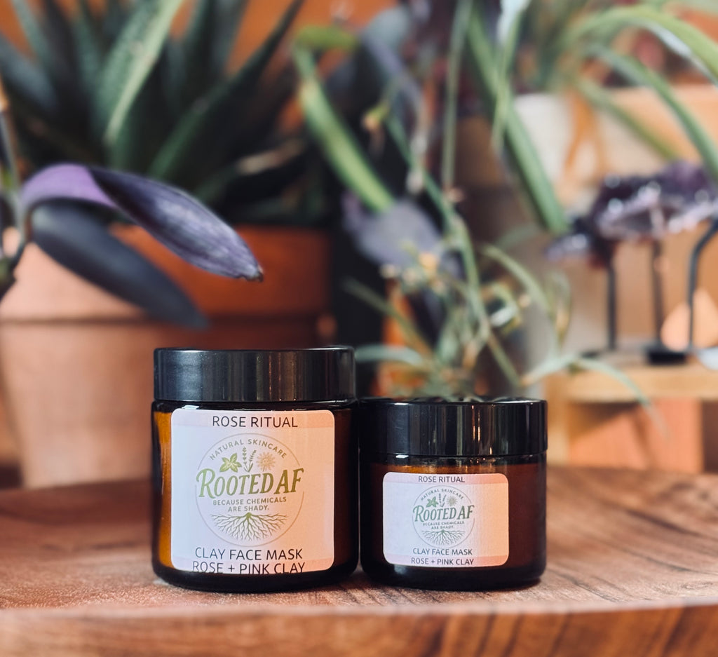 Rose Ritual- Rose + Pink Clay Face Mask