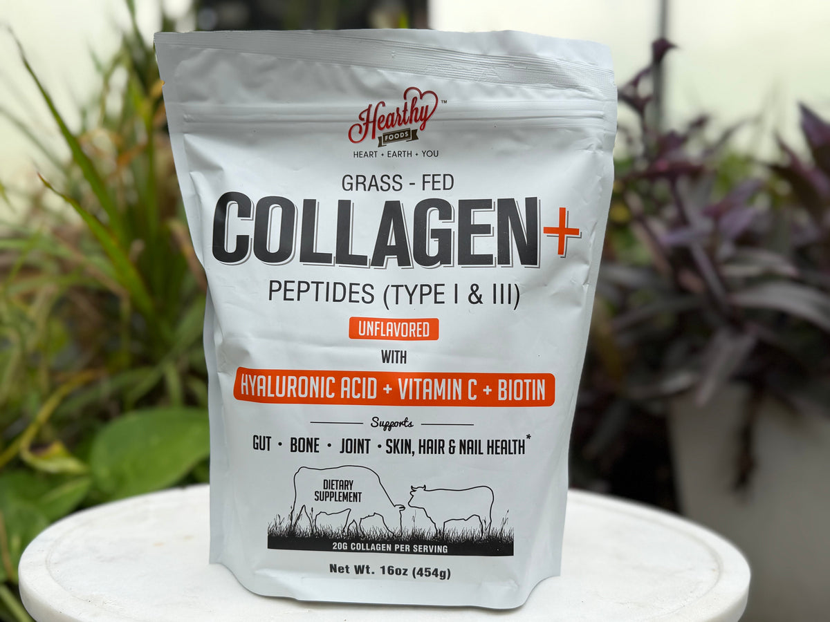 Grass-Fed Collagen+ Peptides (Type I & III) – Unflavored