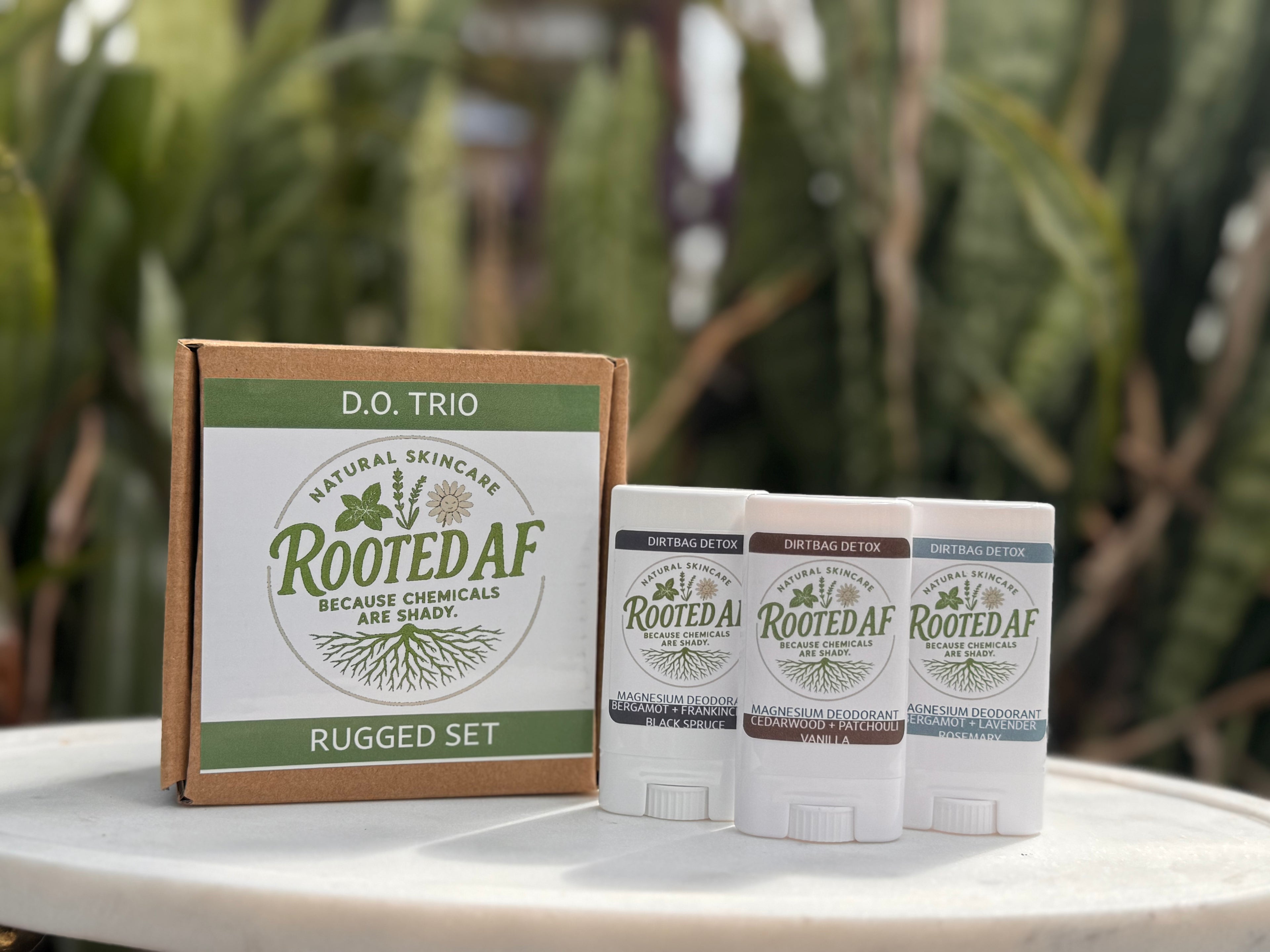 D.O. TRIO- Mini deodorant 3 pack