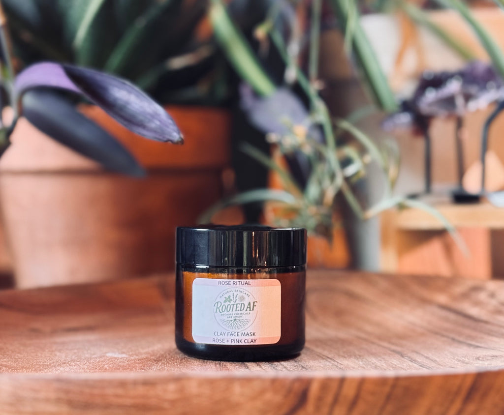 Rose Ritual- Rose + Pink Clay Face Mask
