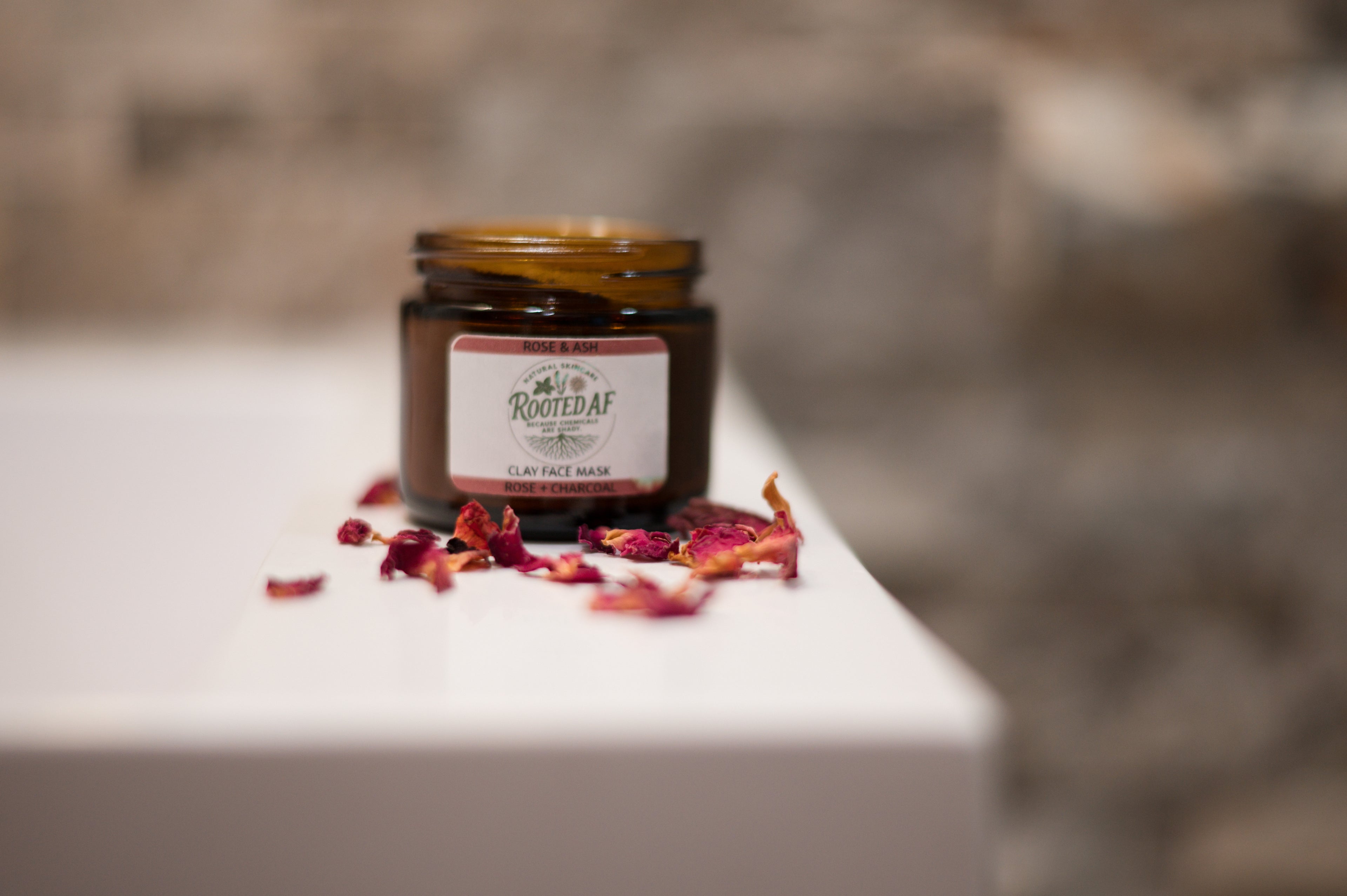 Rose & Ash Face Mask